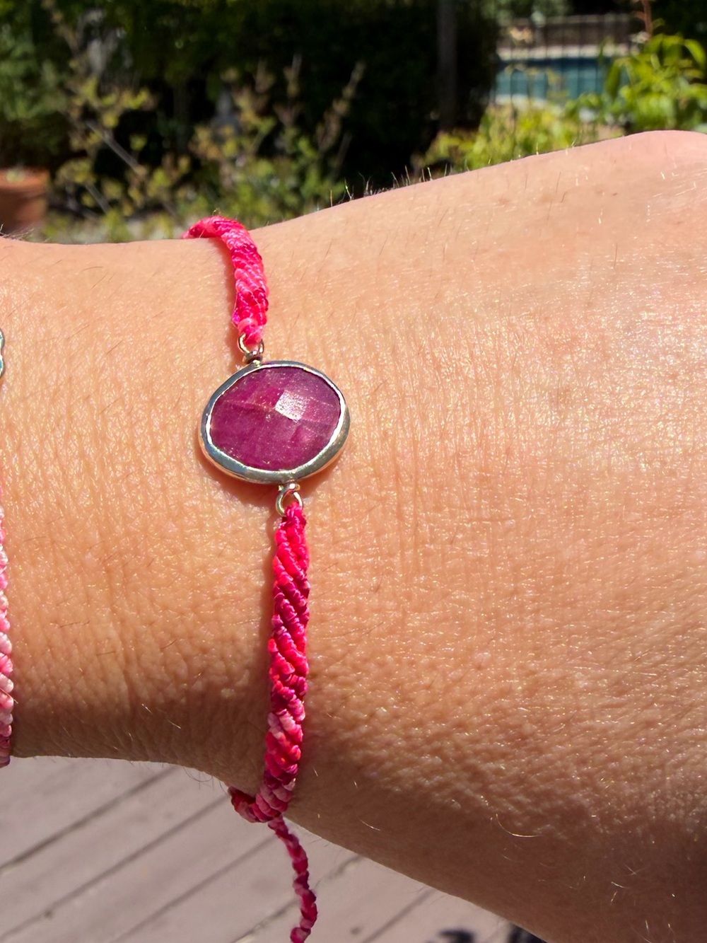 Scosha ruby bracelet